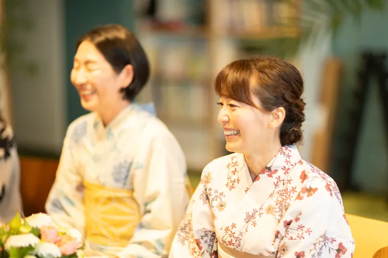 浴衣で楽しむ 大人の交流会の様子 11